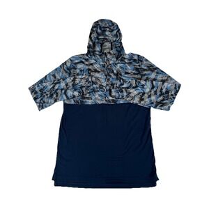 Under Armour‎ 1311107 Sportstyle Anorak Blue Digital Camo Windbreaker Men's Sz M